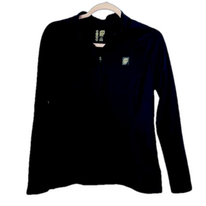 Orage Black Half Zip Base Layer Ladies